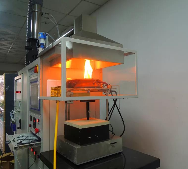 Cone calorimeter test procedure