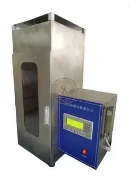 textile testing, flammability tester, vertical flammability testing